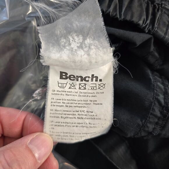 Bench Utility Jacket Men's Medium Full Zip Up Hooded Navy Blue - Picture 10 of 16